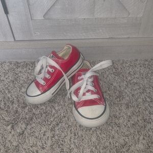 Converse Kids Red Sneakers